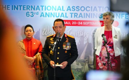 Indonesia Dua Kali Jadi Tuan Rumah IAWP, Kapolri: Sebuah Kehormatan