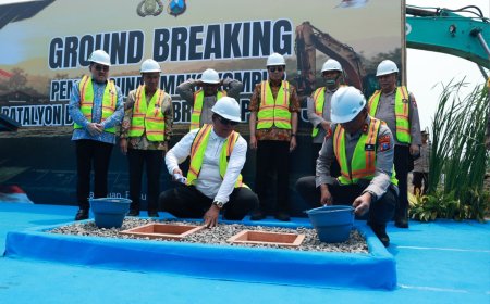 Brimob Polda Jatim Bangun Mako Kompi di Pasuruan, Perkuat Kesiapan Pelayanan dan Pengamanan Masyarakat