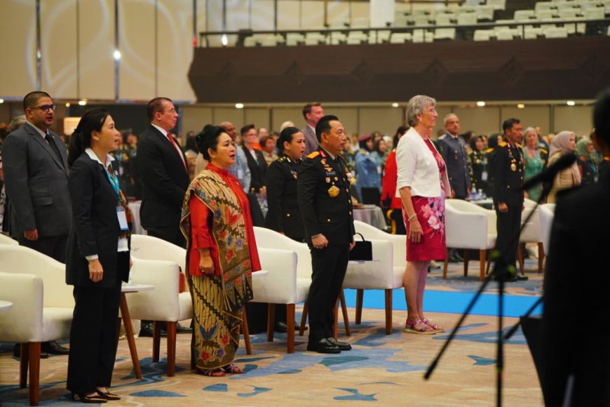 450 Polisi Wanita dari 43 Negara Berkumpul di Bali, Indonesia Jadi Tuan Rumah IAWP 2026